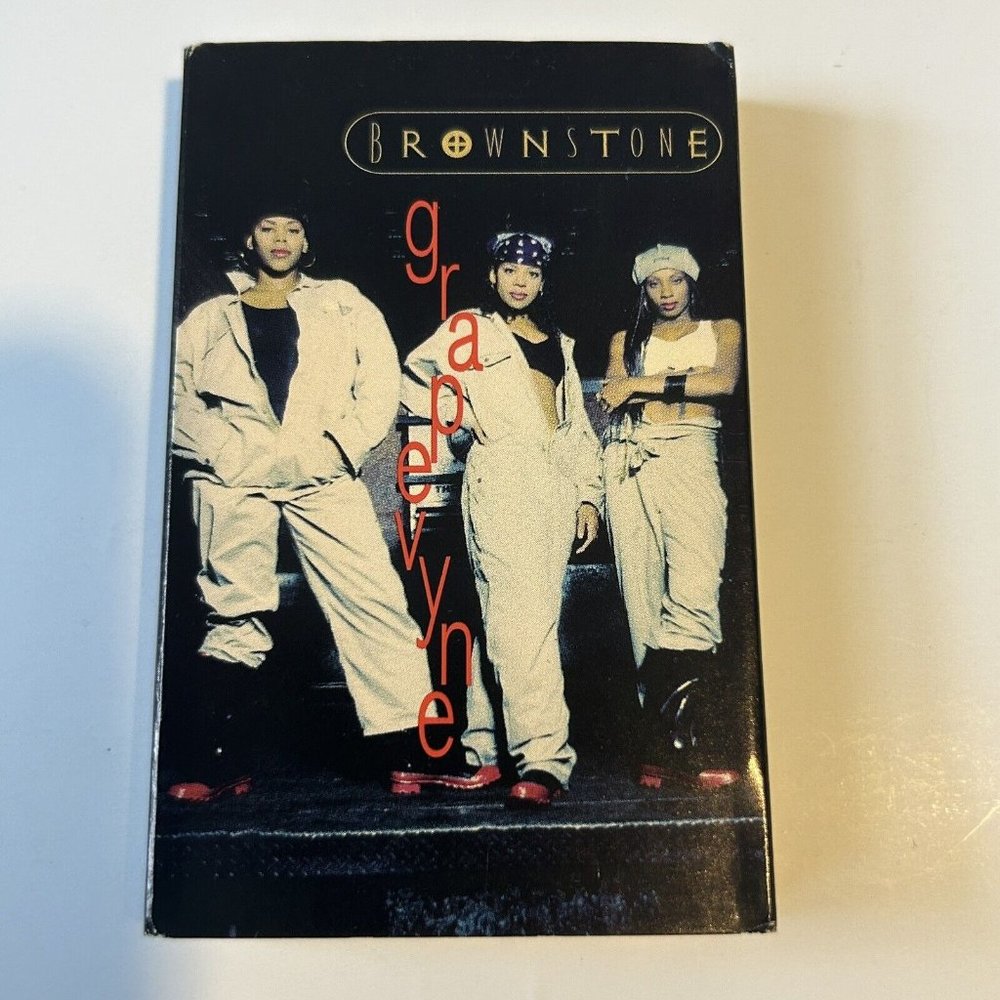 BROWNSTONE - Grapevine - CASSETTE TAPE  Radio Edit LP Version